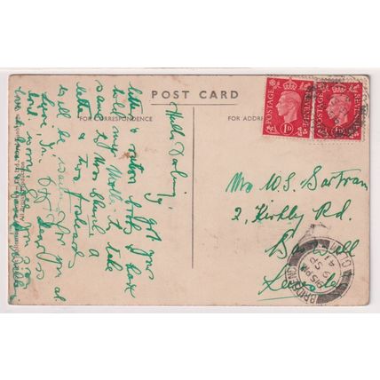 Bridgend - Dunraven Place etc - Glamorgan - 1941 World War Two era postcard