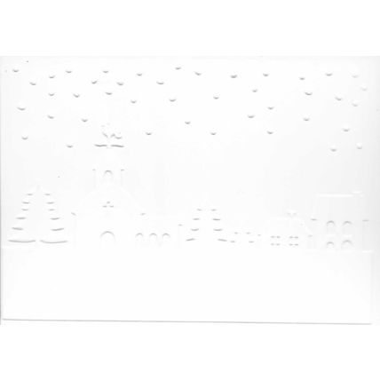 A6 Embossed Card. 10 Sheets. Christmas. Cardmaking Scrapbooking Crafts