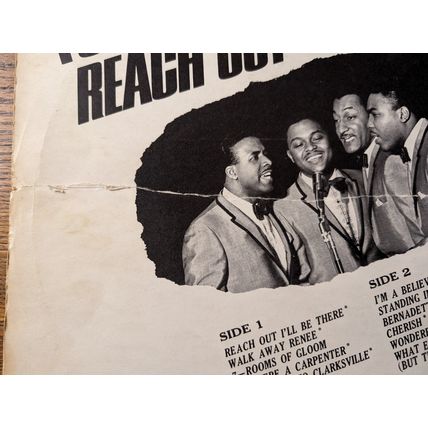 THE FOUR TOPS Reach Out LP Tamla Motown vinyl record 1967 soul classic