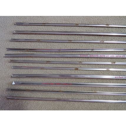 1963 63 Plymouth Fury 4D Four Door Trim OEM 11 pc