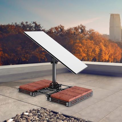 Starlink Gen 3 Roof Ridgeline Mount, Adjustable Tilt 160 Degree and Square Shelf