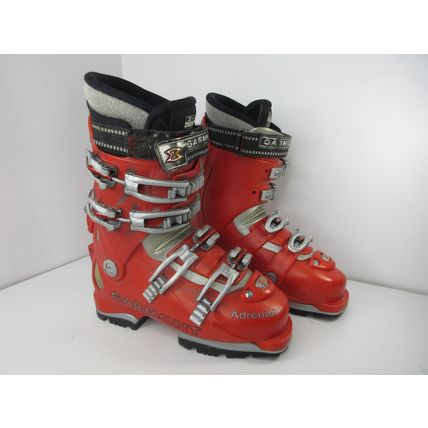 Garmont Adrenalin Alpine Touring Ski Boots Red Hard Mondo 25-26.5 Shell 24 Liner