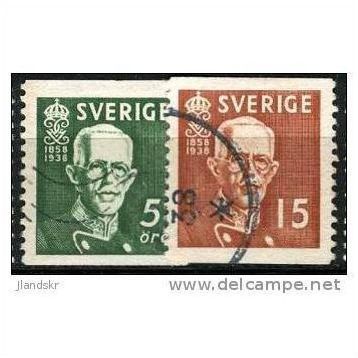 1938 Michel 250A+251A - #4 fine used (o)
