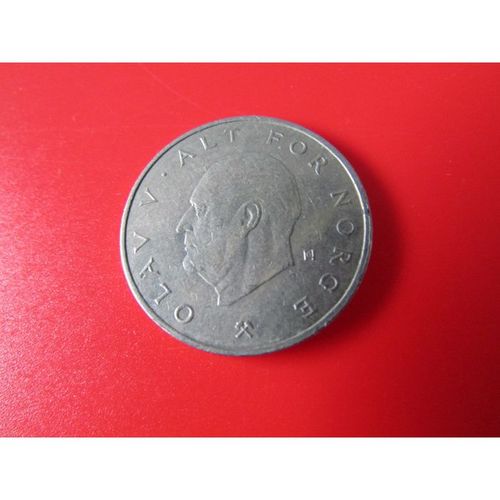1974 NORWAY ONE KRONE FREE POST. AAF