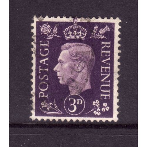 GREAT BRITAIN 1937 SG 467 3d VIOLET FINE USED#4