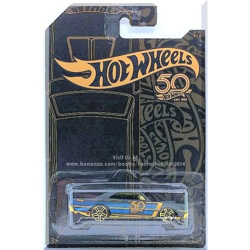 Hot Wheels - '68 Dodge Dart: '18 HW 50th Anniversary Black & Gold Collection 4/6