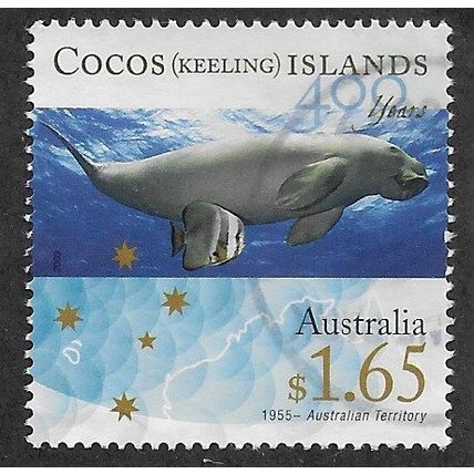 CKI 2009 $1.65 'DUGONG' FINE USED (EBID71-013)