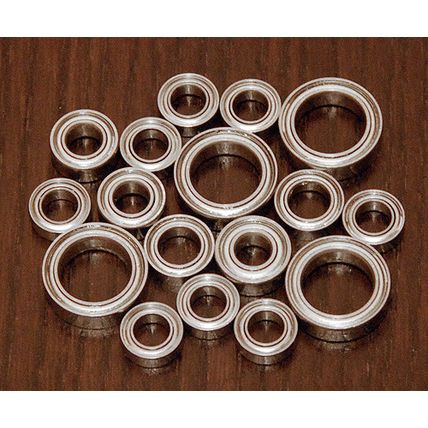 (17pcs) TAMIYA TB EVOLUTION 5 (V) Metal Sealed Ball Bearing Set