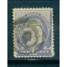 Used 212 1c Benjamin Franklin Just Clears M01480