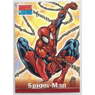 MARVEL LEGENDS card # 1 ' SPIDER-MAN ' (2001)