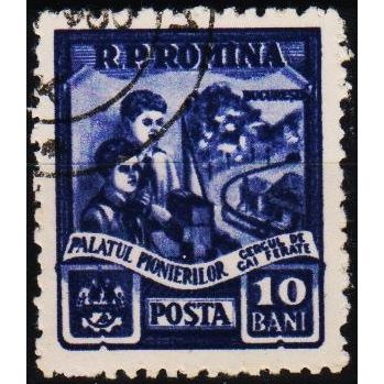 Romania. 1955 10b S.G.2385 Used