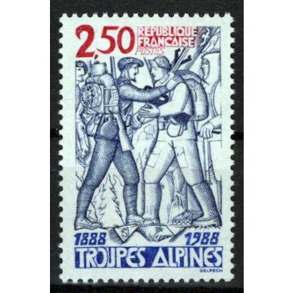 France 2127 MNH Alpine Troops Military ZAYIX 0924S0099M