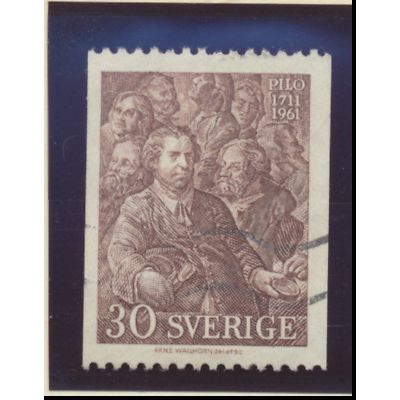 Sweden Stamp Scott #594, Used