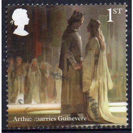 GB 2021 The Legend of King Arthur - Arthur Marries Guinevere 1st Used