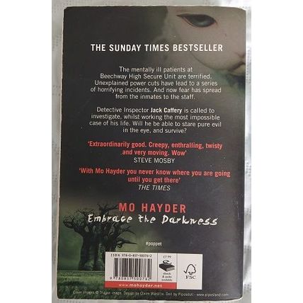 Poppet, Mo Hayder, UK pb 2014