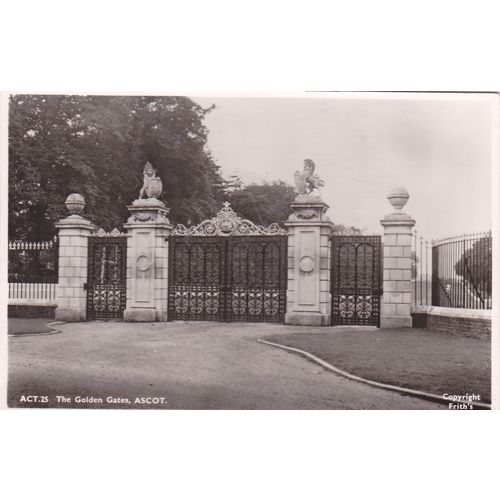 The Golden Gates Ascot Oxfordshire Postcard (OX72809)