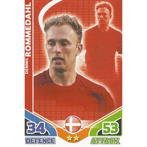 Match Attax - World Cup 2010: Denmark - Midfielder, Rommedahl