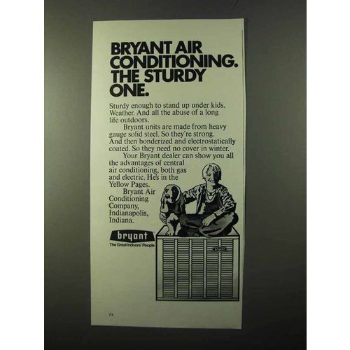 1971 Bryant Air Conditioning Ad - The Sturdy One