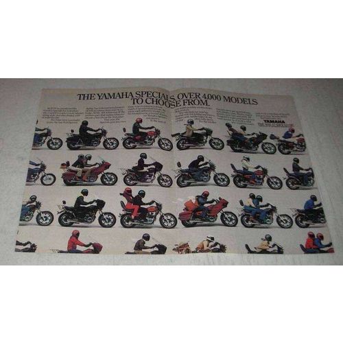 1981 Yamaha Motorcycles Ad - Specials Over 4,000 Models