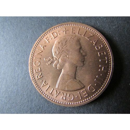 1964 QUEEN ELIZABETH II ONE PENNY FREE POST. AAH