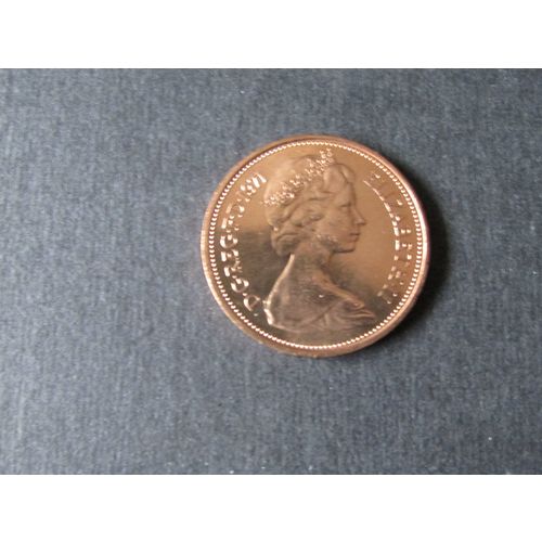 1971 QUEEN ELIZABETH II TWO NEW PENCE FREE POST. AF