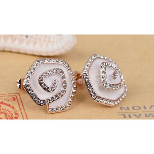 Austrian Crystal Geometric Earrings