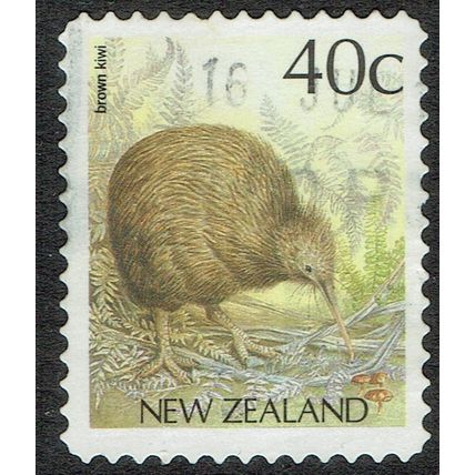 New Zealand 1988 Native Birds 40c Multicoloured S/Ad SG1463 GU