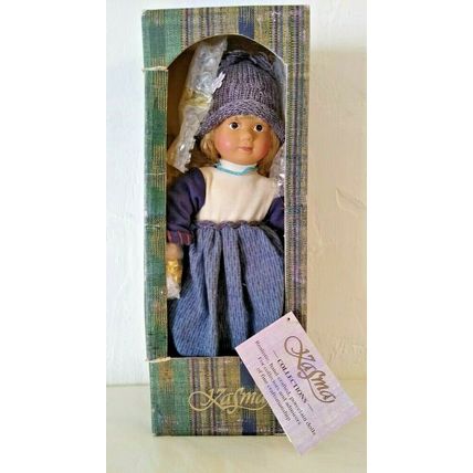 Kasma Collections Handmade Porcelain Kasma Doll Vintage New In The Box