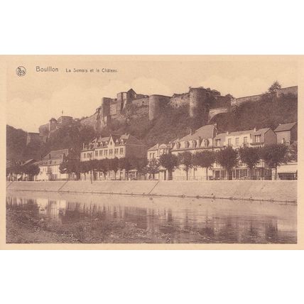 Bouillon Le Chateau Postcard Belgium
