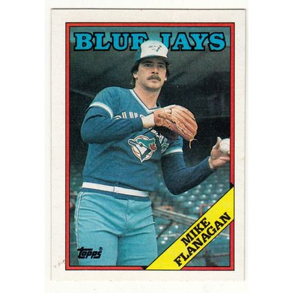 1988 Topps baseball card 623 Mike Flanagan