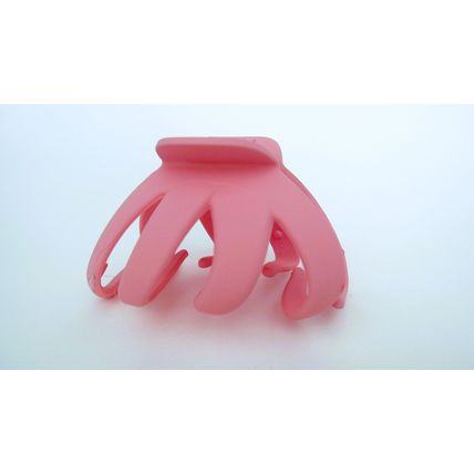 Large sized colored soft textured octopus hair claw clip