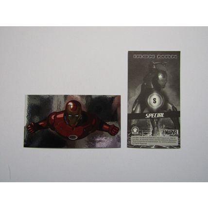 Marvel - Iron Man The Movie 2008 - Preziosi Sticker Drop-down Choice (e18)
