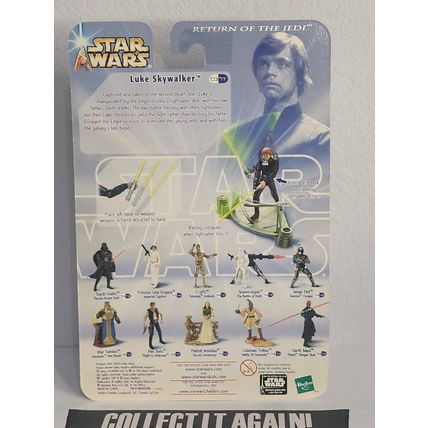 Star Wars 2003 Saga #17 Luke Skywalker Throne Room Duel c85-1