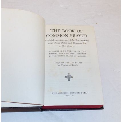 The Book of Common Prayer Published 1945 Hardcover Pocket Size