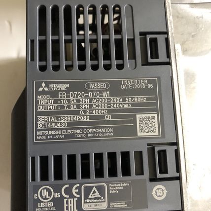new MITSUBISHI ELECTRIC FR-D720-070-W1,MITSUBISHI ELECTRIC FR-D720-070-WI,Ff