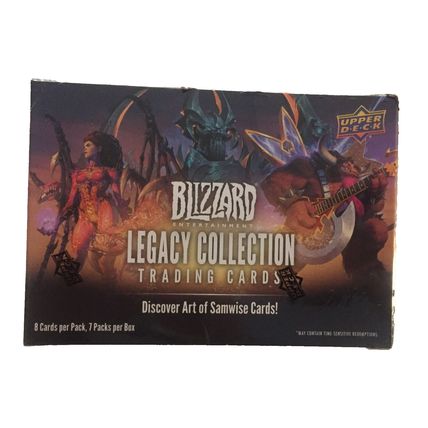 NEW Blizzard Legacy Collection Trading Cards Blaster Box - 56 Cards