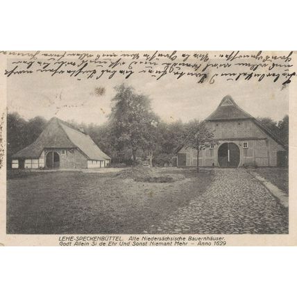 Bremerhaven Lehe Speckenbuttel German Old Postcard