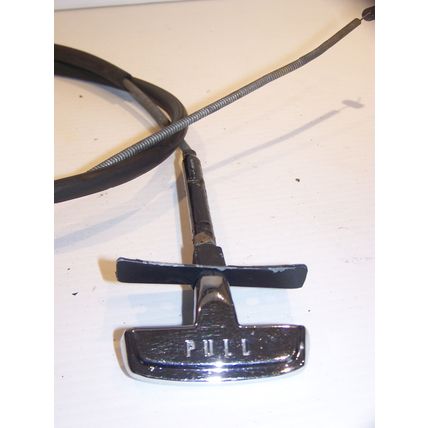 1954 PLYMOUTH SAVOY HOOD RELEASE CABLE OEM