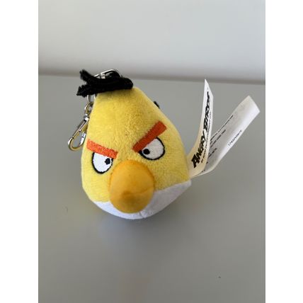 ANGRY BIRDS KEY RING - YELLOW CHUCK