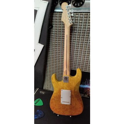 DAVID LOZEAU - Tree of Life Fender Strat 1:4 Scale Replica Guitar ~Axe Heaven~