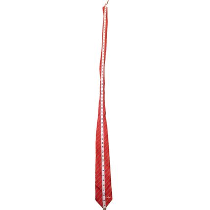 Suzuki Name Logo Promo Men's Red Black Silver Multi Striped Neck Tie Rare Find!