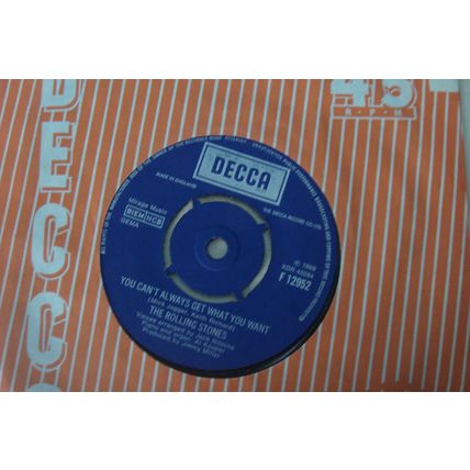 A4-THE ROLLING STONES-‎Honky Tonk Women / You Can't Always Get What You Want –UK