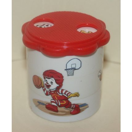 2006 McDonalds Under 3 Toy Baby Ronald Matching Puzzle