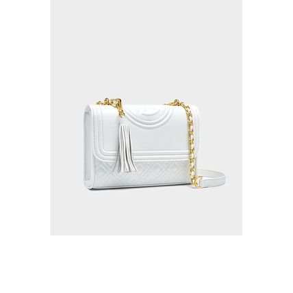 Genuine Leather Women Medium Top Handle Handbags White