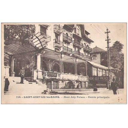 74 - Saint-Gervais-les-Bains - Mont joly palace - entrée principale