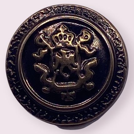 Bronze Coat Of Arms Shank Buttons 15mm Vintage Cardigans Coats Jackets Plastic