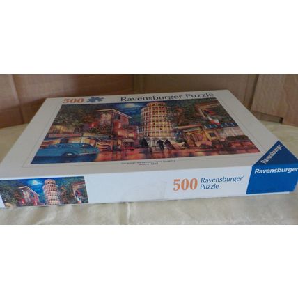 500 Piece Ravensburger Jigsaw - Evening in Pisa - COMPLETE