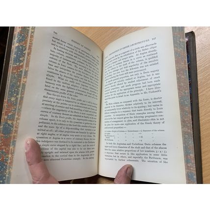 RARE* 1875 "THE AGE OF PERICLES - POLITICS & ARTS OF GREECE" VOL 1 BOOK (P5)