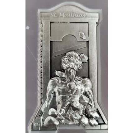 2 Oz Silver Collectible St. Mathias 12 Apostles Cameroon 2025 RARE #46/199