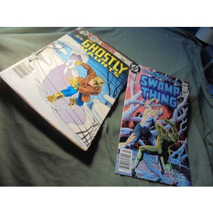 HORROR LOT OF TWO! Swamp Thing 15 & Ghostly Haunts 54! $16.00 Shipped!